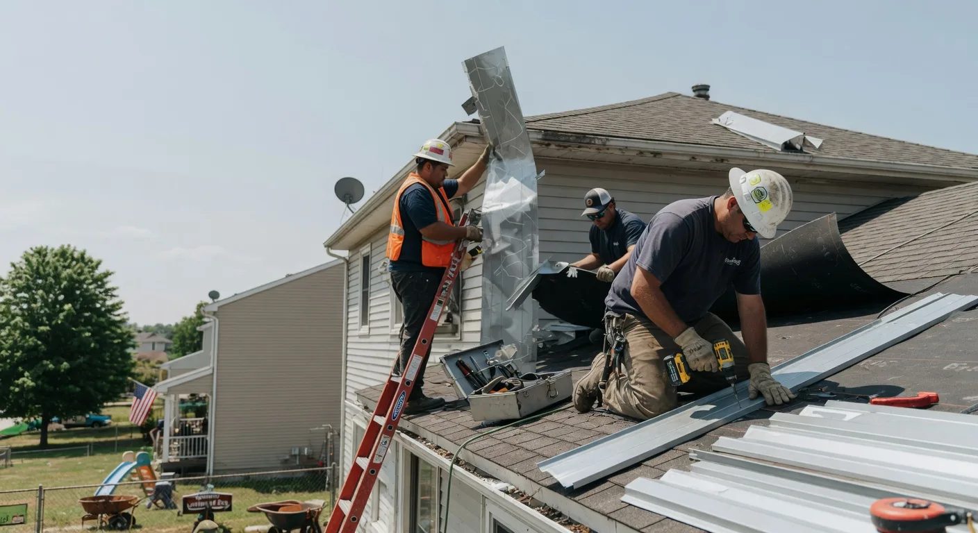 Metal Roofing Installation in Bluejacket, OK near me